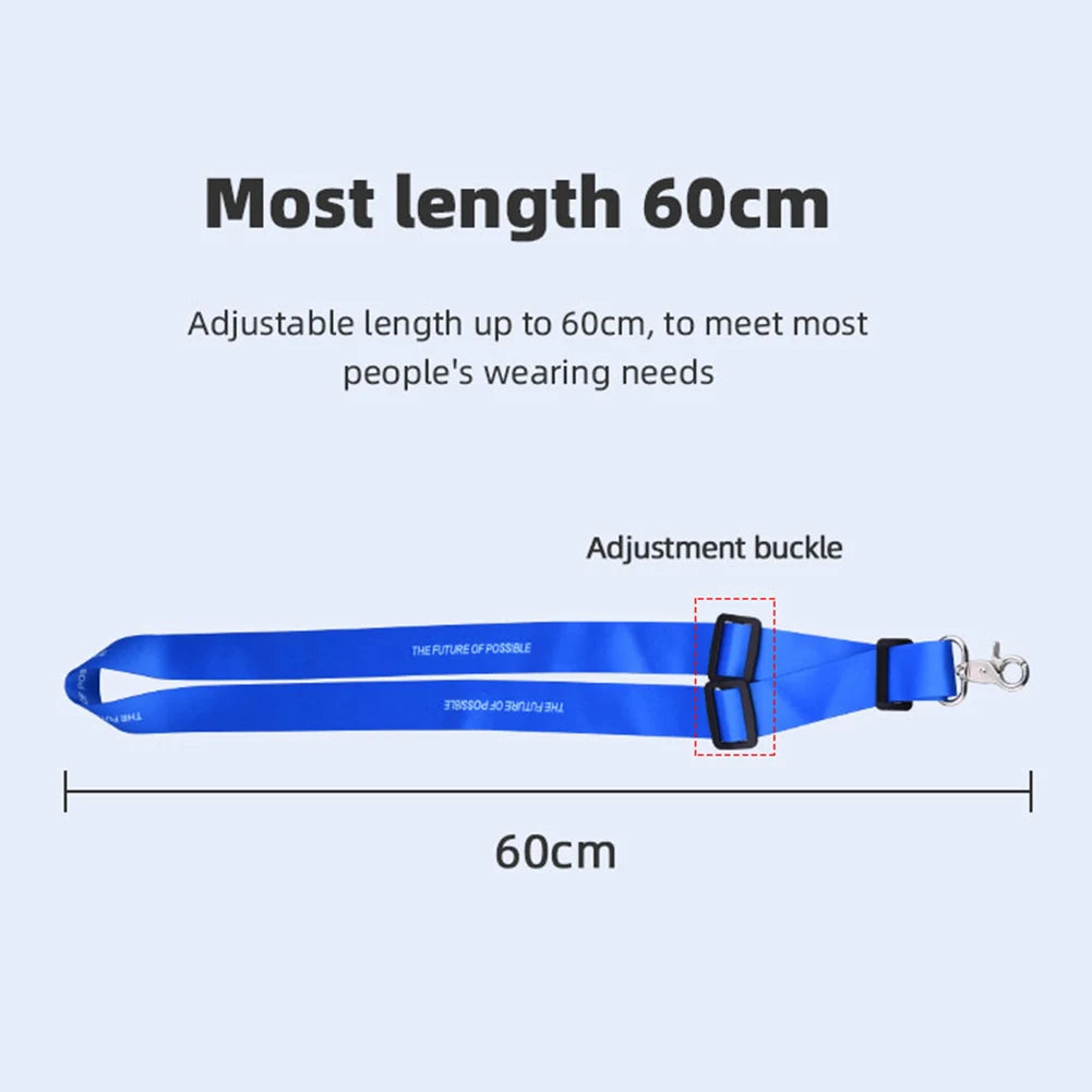 Remote Control Holder Strap for DJI AIR 2S Mini 2 Mavic Air 2 Drones Neck Lanyard Safety Belt Sling Camera Drones Accessories 24 most length 6Ocm Adjustable length up to 60cm, to meet most people