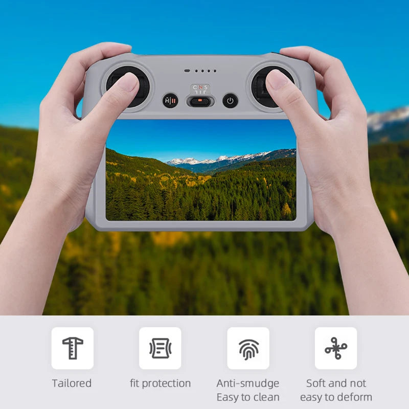 For DJI Mini 3 Pro / MINI 3 RC Remote Control Silicone Cover Shock-resistant Scratch-resistant Protective Sleeve Drone Accessory 18 Tailored fit protection Anti-smudge Soft and not to clean to deform Easy
