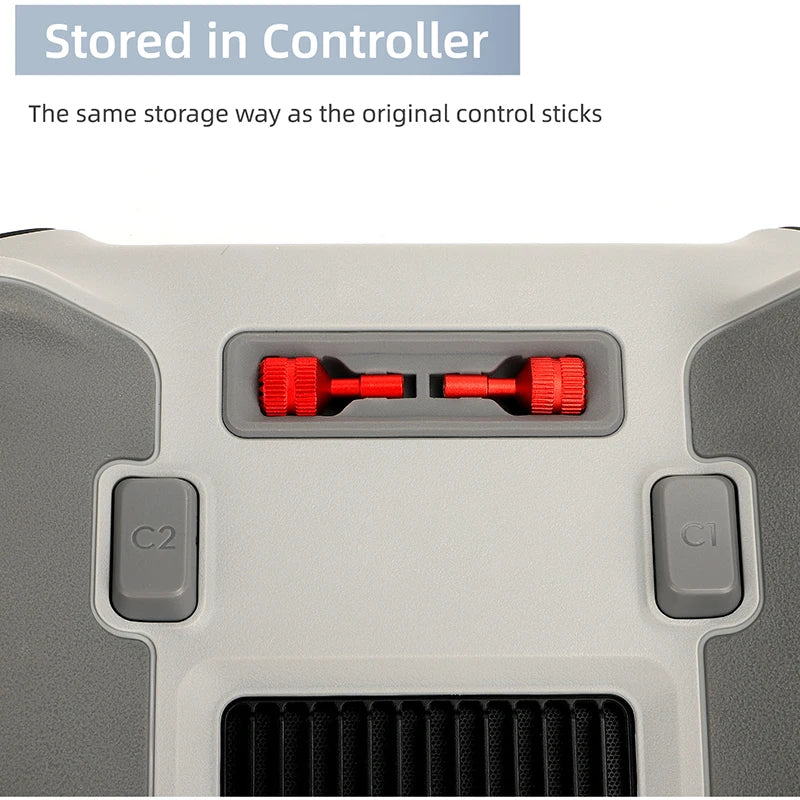 For DJI Mini 3 Pro / MINI 3 RC Remote Control Silicone Cover Shock-resistant Scratch-resistant Protective Sleeve Drone Accessory 26 Stored in Controller The same storage way as the original control sticks C