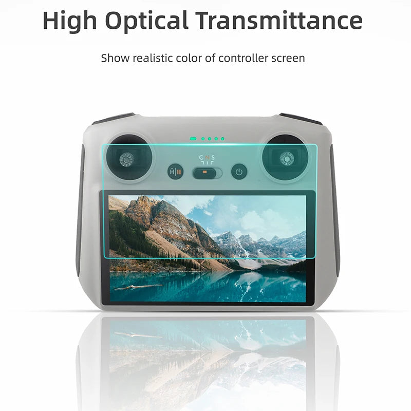 For DJI Mini 3 Pro / MINI 3 RC Remote Control Silicone Cover Shock-resistant Scratch-resistant Protective Sleeve Drone Accessory 32 High Optical Transmittance Show realistic color of controller