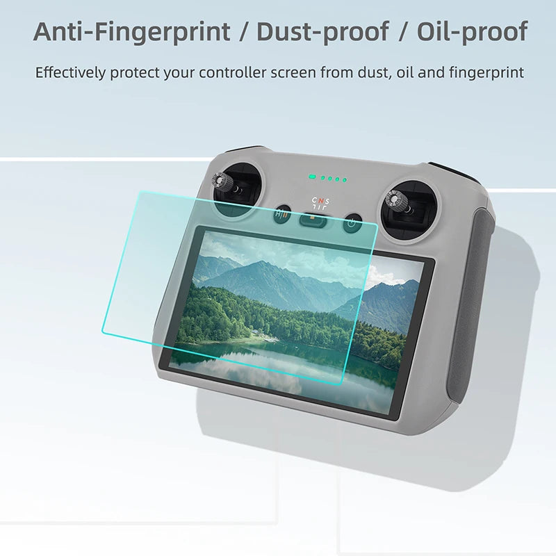 For DJI Mini 3 Pro / MINI 3 RC Remote Control Silicone Cover Shock-resistant Scratch-resistant Protective Sleeve Drone Accessory 34 Anti-Fingerprint Dust-proof Oil-proof Effectively protect your controller screen from dust