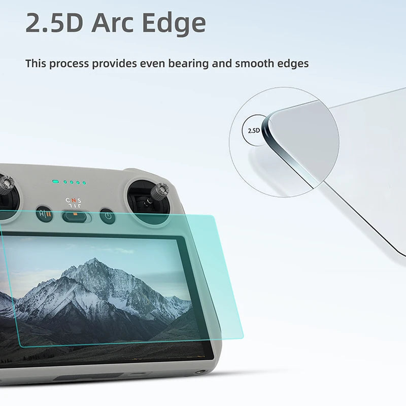 For DJI Mini 3 Pro / MINI 3 RC Remote Control Silicone Cover Shock-resistant Scratch-resistant Protective Sleeve Drone Accessory 35 2.SD Arc Edge This process provides even bearing and smooth edges 2.5