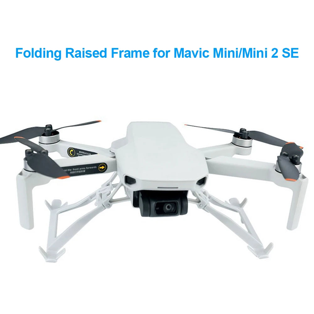 Drone Landing Skid Float Tripod Stand/Buoyancy Stick Kit Accessories Landing Gear Leg for DJI Mini/Mini 2 SE 19 Folding Raised Frame for Mavic MinilMini 2