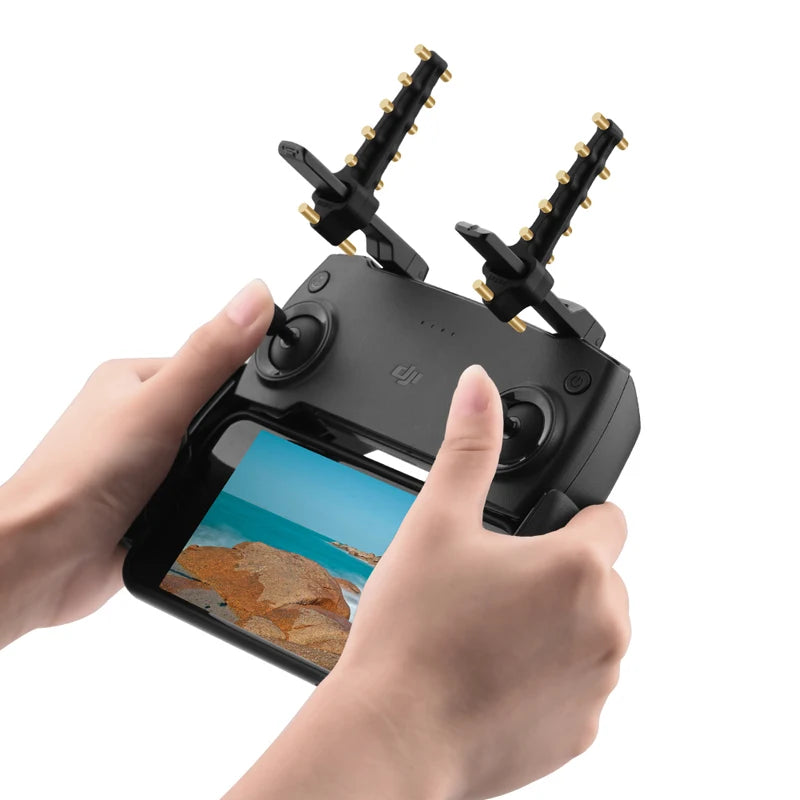 Phone Mount For DJI Mavic Mini Pro Air Spark Mavic 2 Zoom Drone Remote Control Clamp Clip Bracket Stable Phone Holder Accessory 17 the lanyard has a socket, which is firm and reliable, and flexible to use