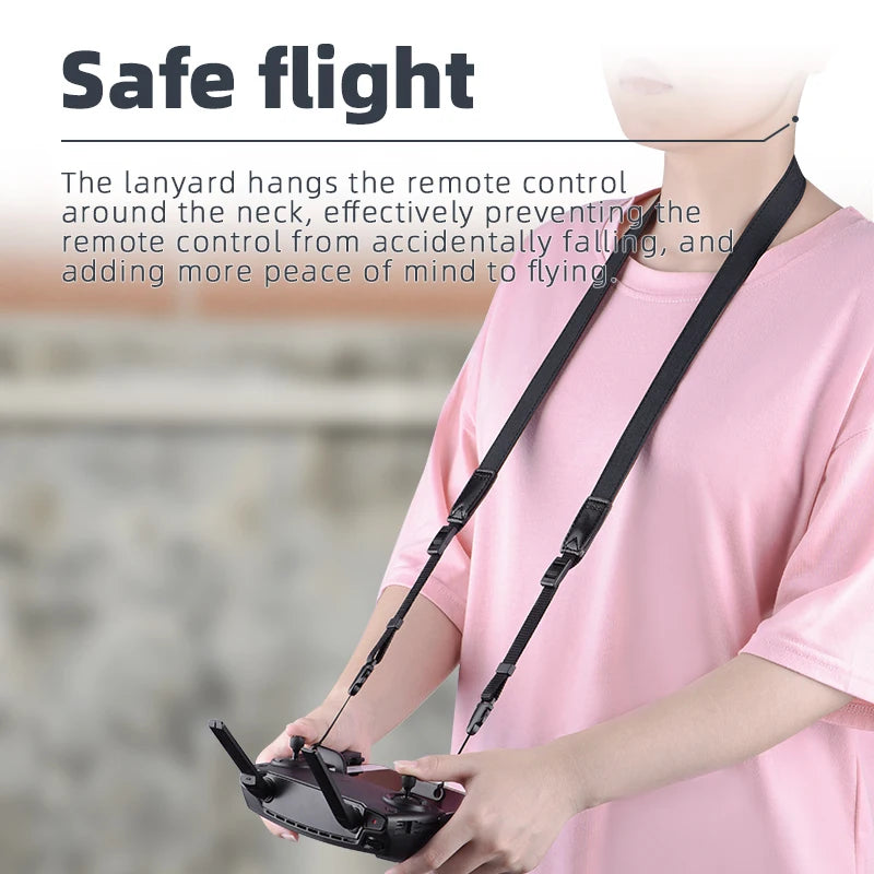Phone Mount For DJI Mavic Mini Pro Air Spark Mavic 2 Zoom Drone Remote Control Clamp Clip Bracket Stable Phone Holder Accessory 55 lanyard hangs remote control around neck to keep it safe . hend: