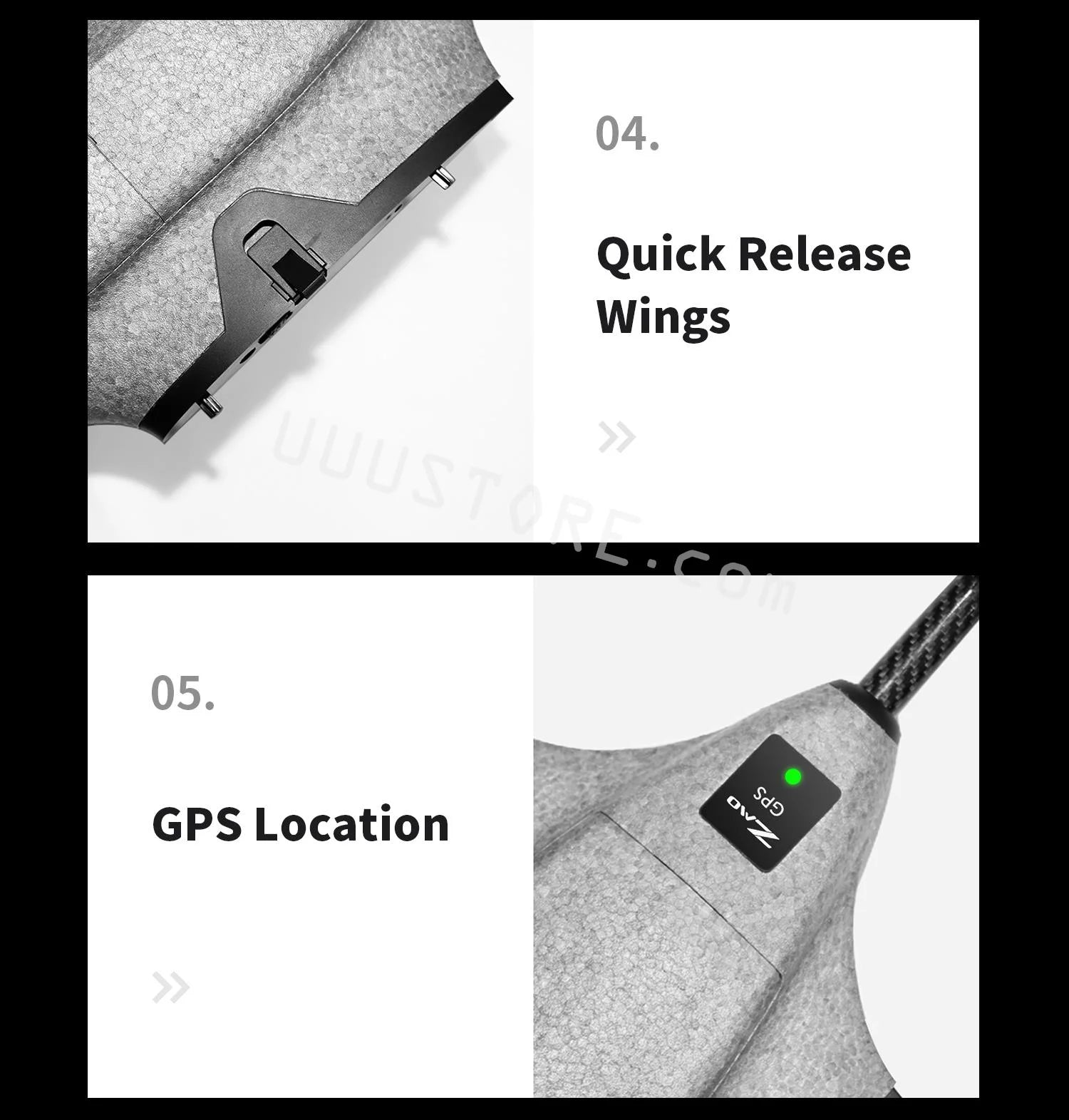 OMPHOBBY ZMO VTOL RC AirPlane , the Zmo comes with a complete, all-in-one storage box 