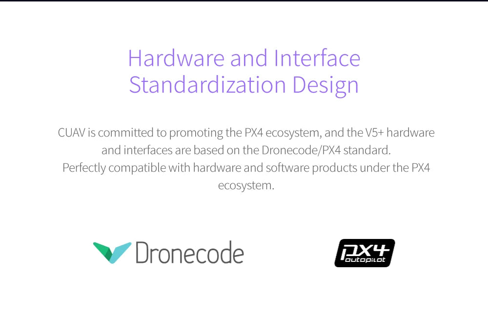 CUAV NEUER V5+ Autopilot-Flugcontroller – basierend auf FMU V5 Open-Source-Hardware für FPV RC Drone Quadcopter Helicopter Pixhawk 13 CUAV NEW V5+ autopilot flight controller, VS+ hardware and interfaces are based on the Dronecode/PX4