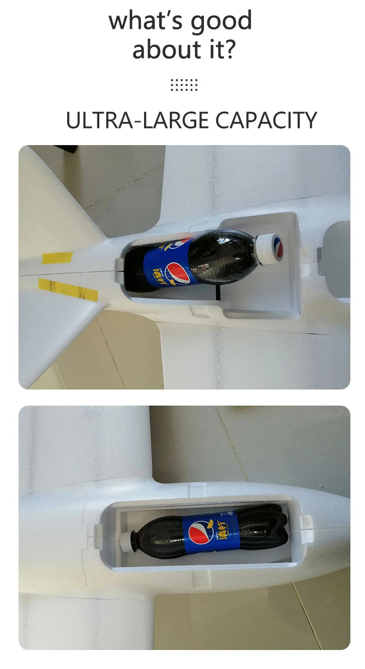 X-uav Talon Pro EPO, what's good about it? ULTRA-LARGE CAPAC