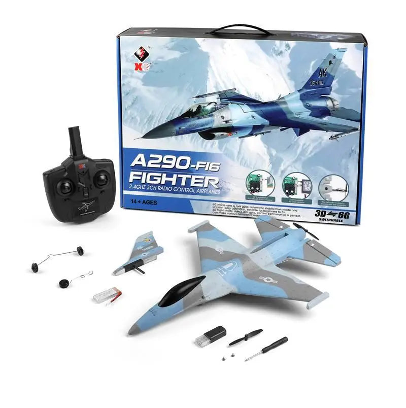 Wltoys XK A290 RC Airplane, AZSO-FIS FISRIER 24GHZ JCH RADIO CON