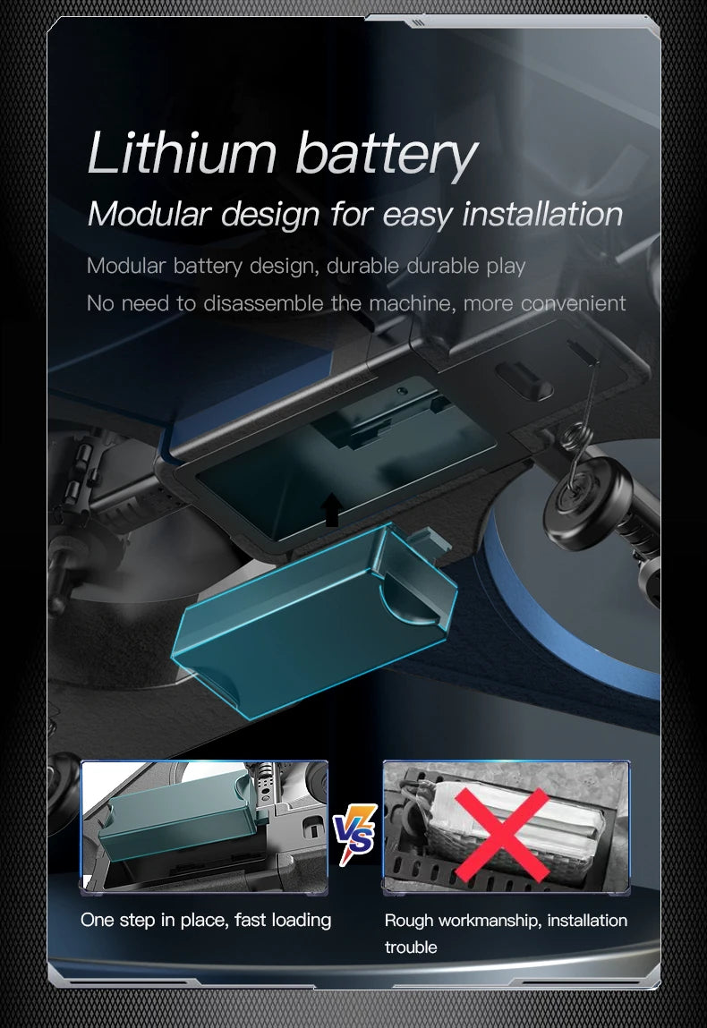 V27 RC Airplane, Lithium battery design, durable durable play No need to disassemble the machine, more convenient