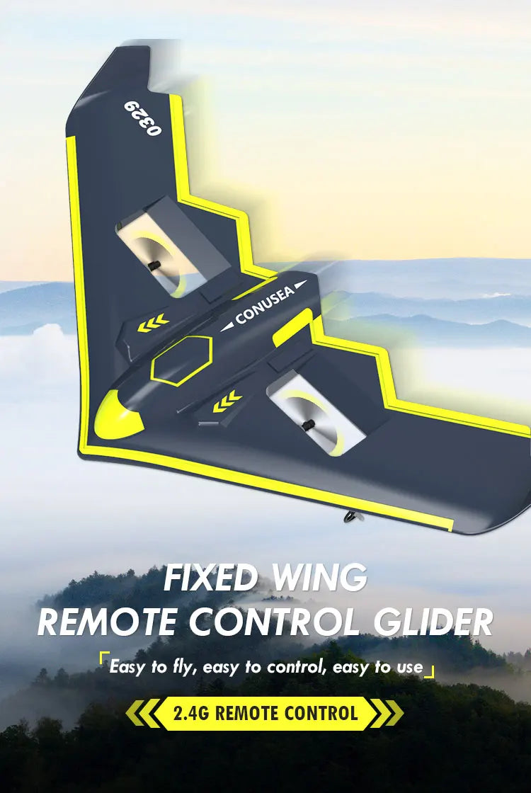 TY8 RC Airplane, FIXED WING REMOTE CONTROL GLIDER to fly, easy