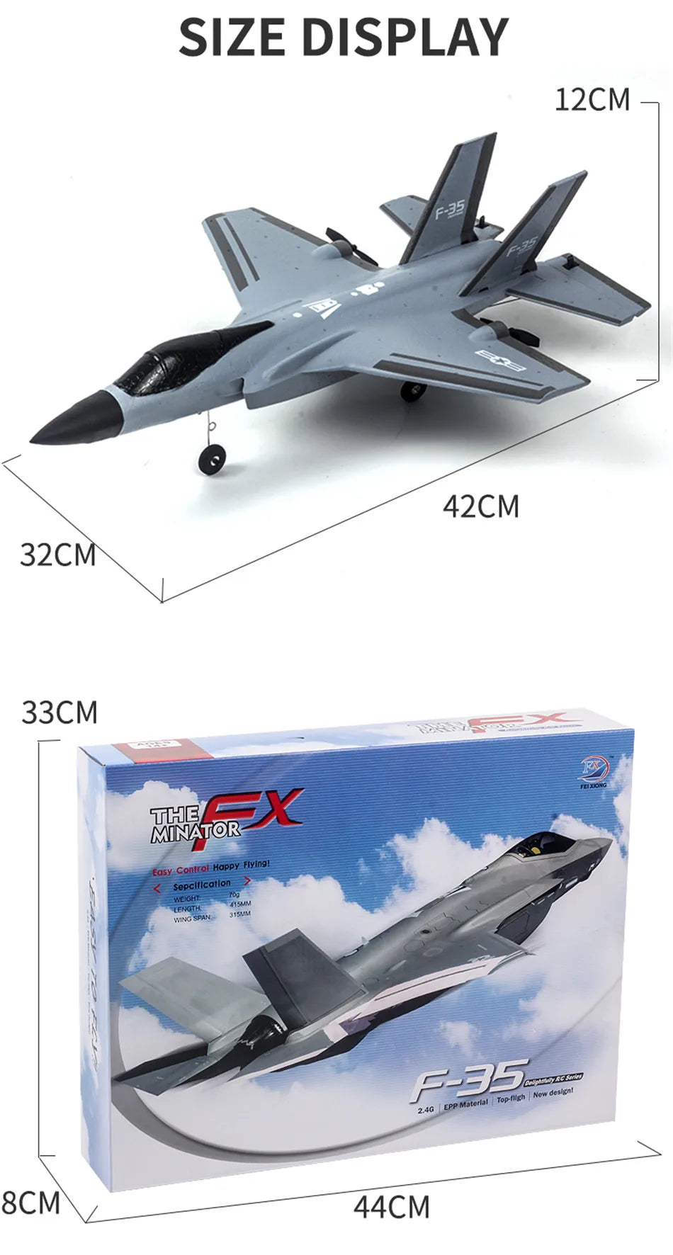 NEW Rc Plane F35 F22 Fighter, WWEIHT Mshv LEnKSTH MinG Span Now 2.46 8