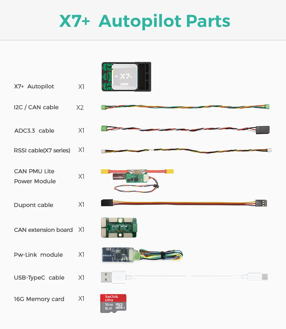 CUAV NEW X7+ Flight