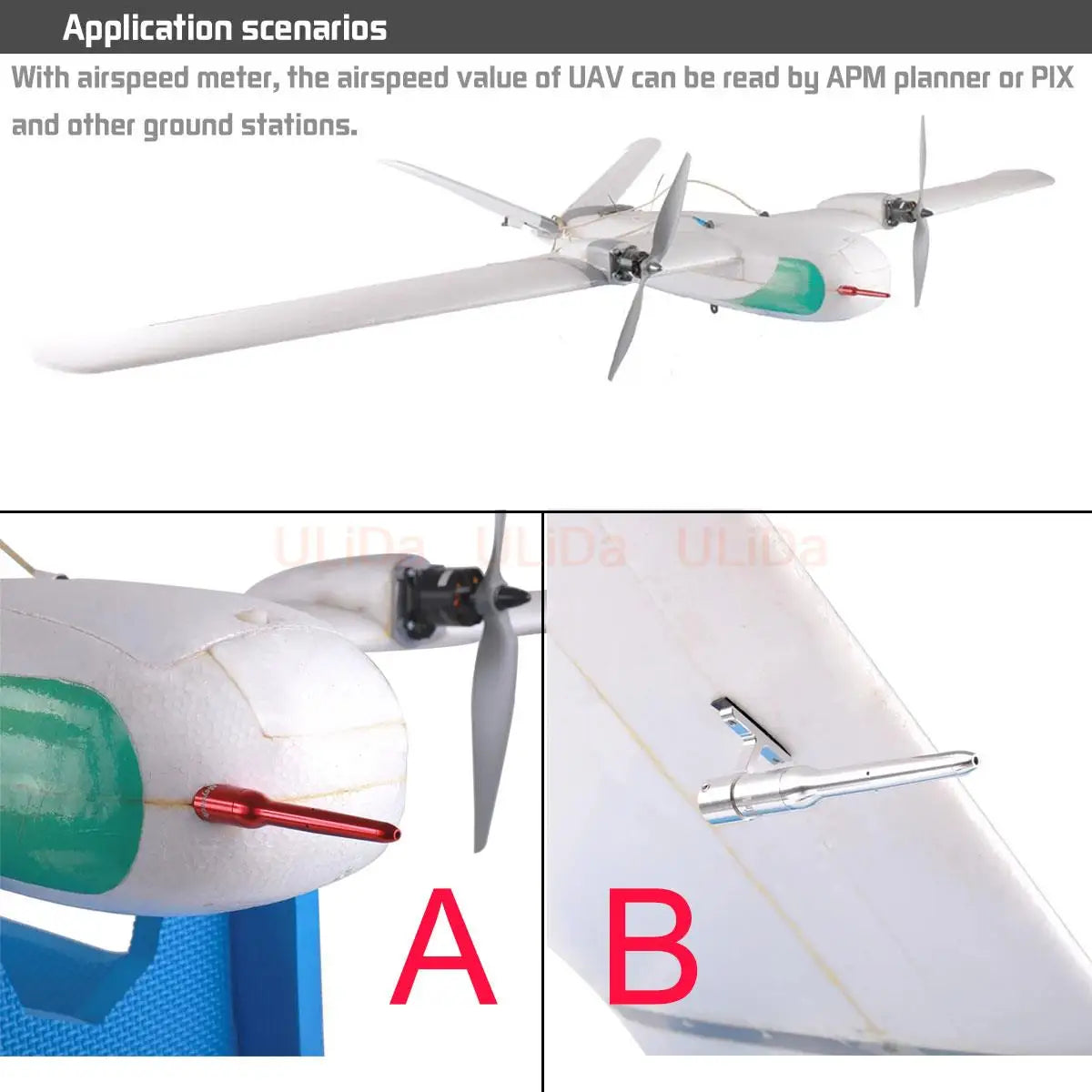 Ardupilot Arduplane Pitot