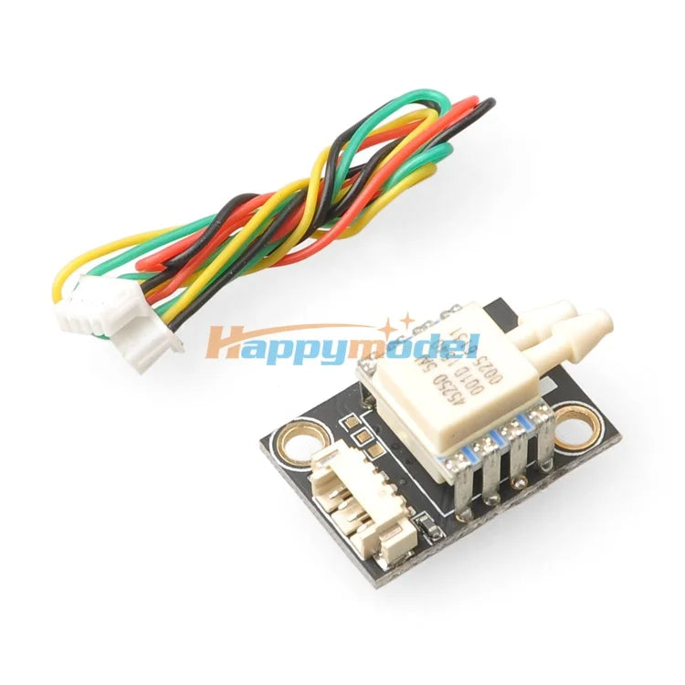 the modified airspeed tube uses the original American digital differential pressure sensor, I2C communication,