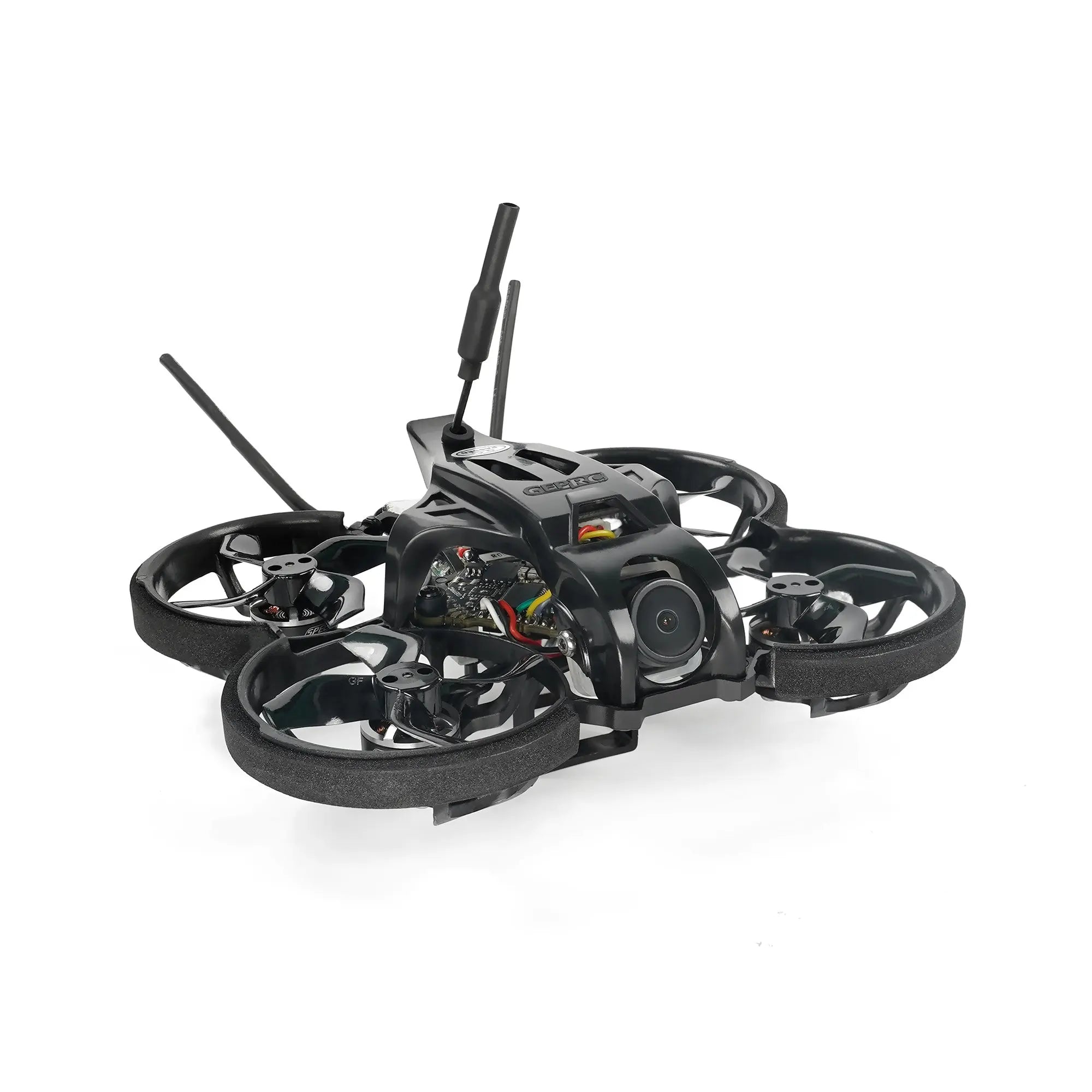 GEPRC TinyGO 4K FPV Whoop RTF - 4.3inch Goggles Mini Indoor Traversing Machine 79mm Drone GR8 Remote Controller 22 GEPRC TinyGO 4K FPV, there is an EVA protection foam around the frame, More elastic and hard to damaged and de