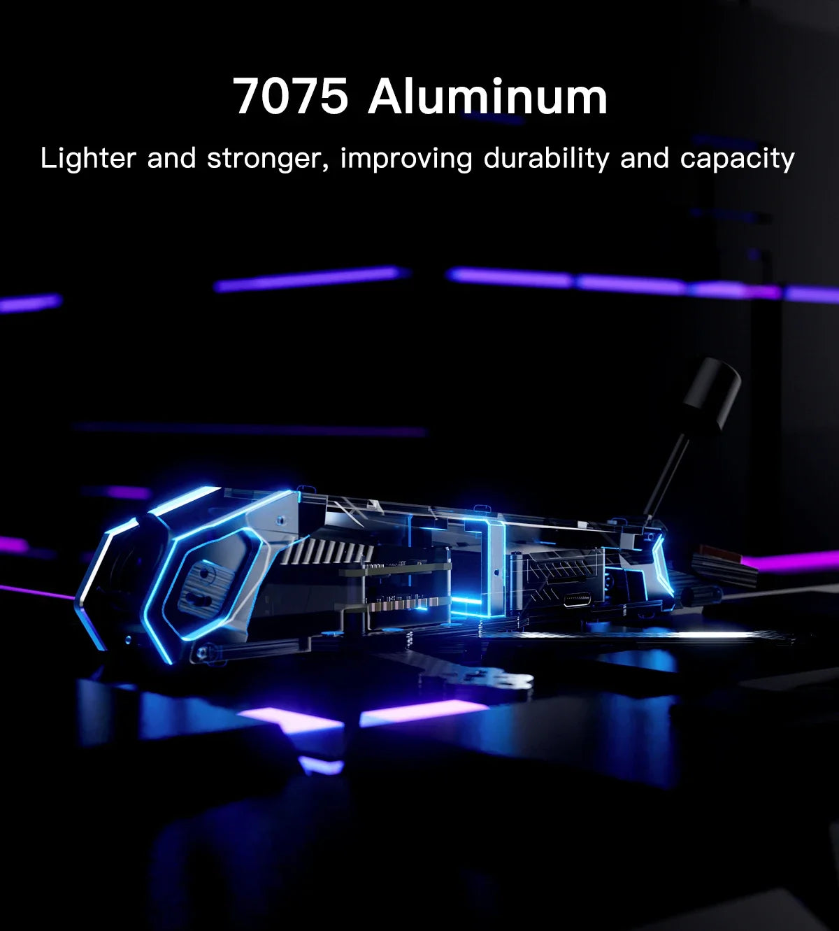 GEPRC DoMain3.6 / DoMain4.2 WTPFV FPV - 3.6 inch / 4.2 inch Freestyle FPV Drone With SPEEDX2 2105.5 2650KV FC F722 SE E55A 32Bit 4IN1 ESC DIY RC Quadcopter 13 GEPRC DoMain3.6 / DoMain4.2 WTPFV FPV, 7075 Aluminum Lighter and stronger, improving durability and