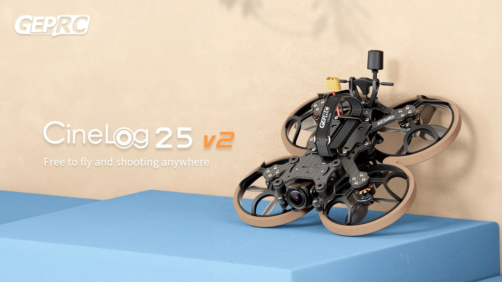 GEPRC Cinelog25 V2 Analog - FPV TAKER G4 35A AIO Caddx Ratel2 Video BNF Mini 4S Freestyle RC Quadcopter Drone Racing Kit 148g 8 GEPRC Cinelog25 V2 Analog - FPV, @CERC Cinelog25 v2 Free to fly and shooting anywhere