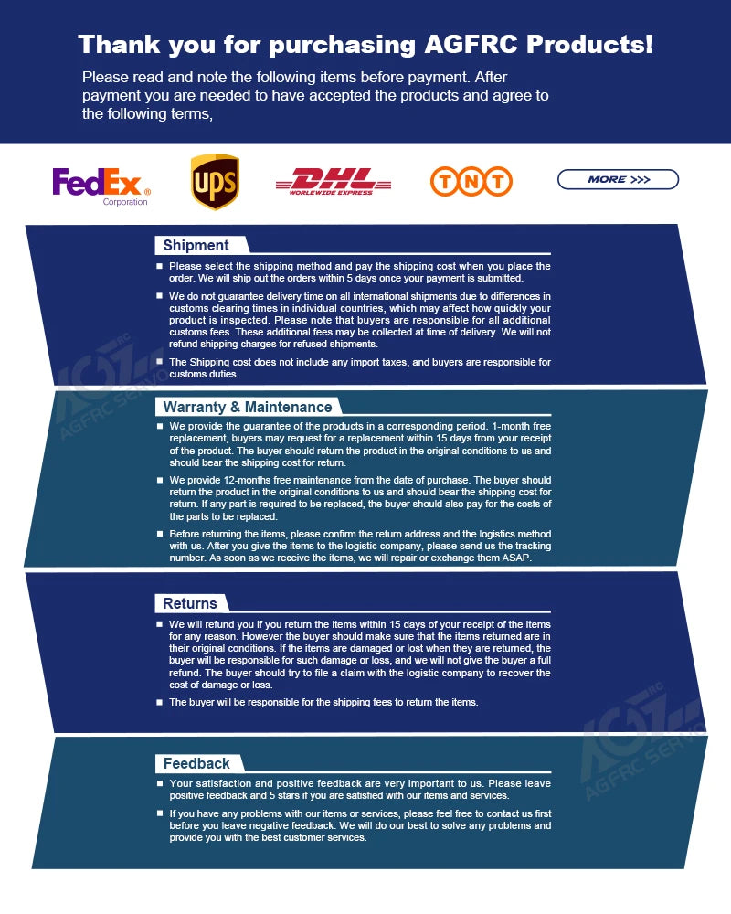 AGFRC A73CHLW Limit Edition, we do not guarantee delivery time on all international shipments due t0 differences in customs