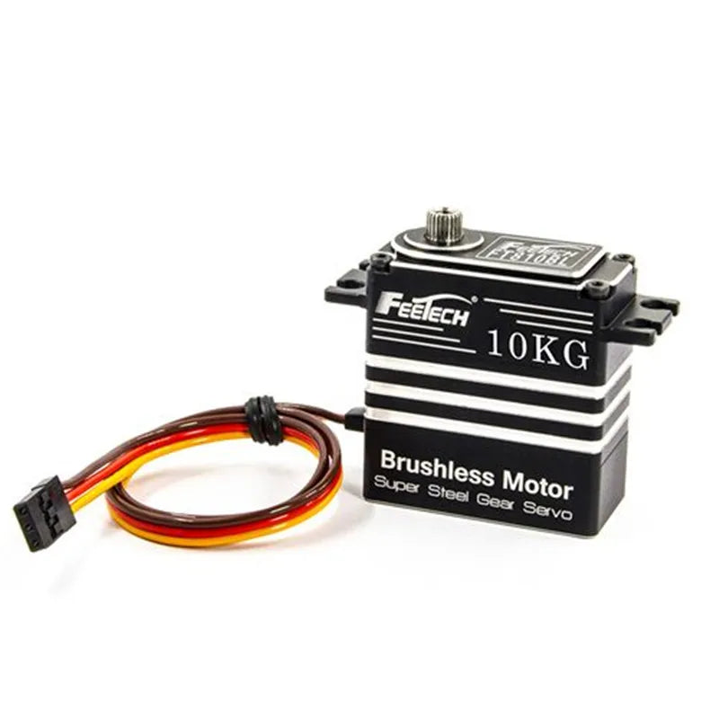 Feetech FT810BL - 7.4V 10kg 180 degree High Torque Full metal shell steel gear PWM Digital brushless servo for rc cars 7 Feetech FT810BL, Feelech 10KG Brushless Motor sup8 Steel Gex Se