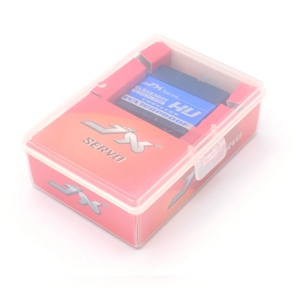 JX Servo CLS5830HV - 8.4V 30kg 0.09 sec/60° 58g Full Waterproof HV Coreless High Quality Servo For Car Crawler TRX4 SCX10 RC Boat RC Model 15 JX Servo, Servos are ideal for RC rock crawlers, cars or buggys that