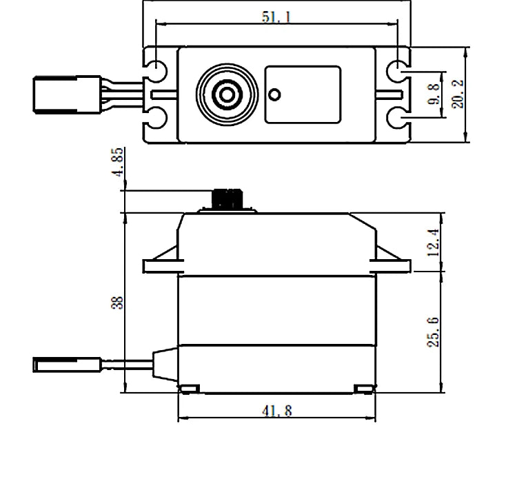 JXServo Origin : Mainland China Material : Metal RC Parts 