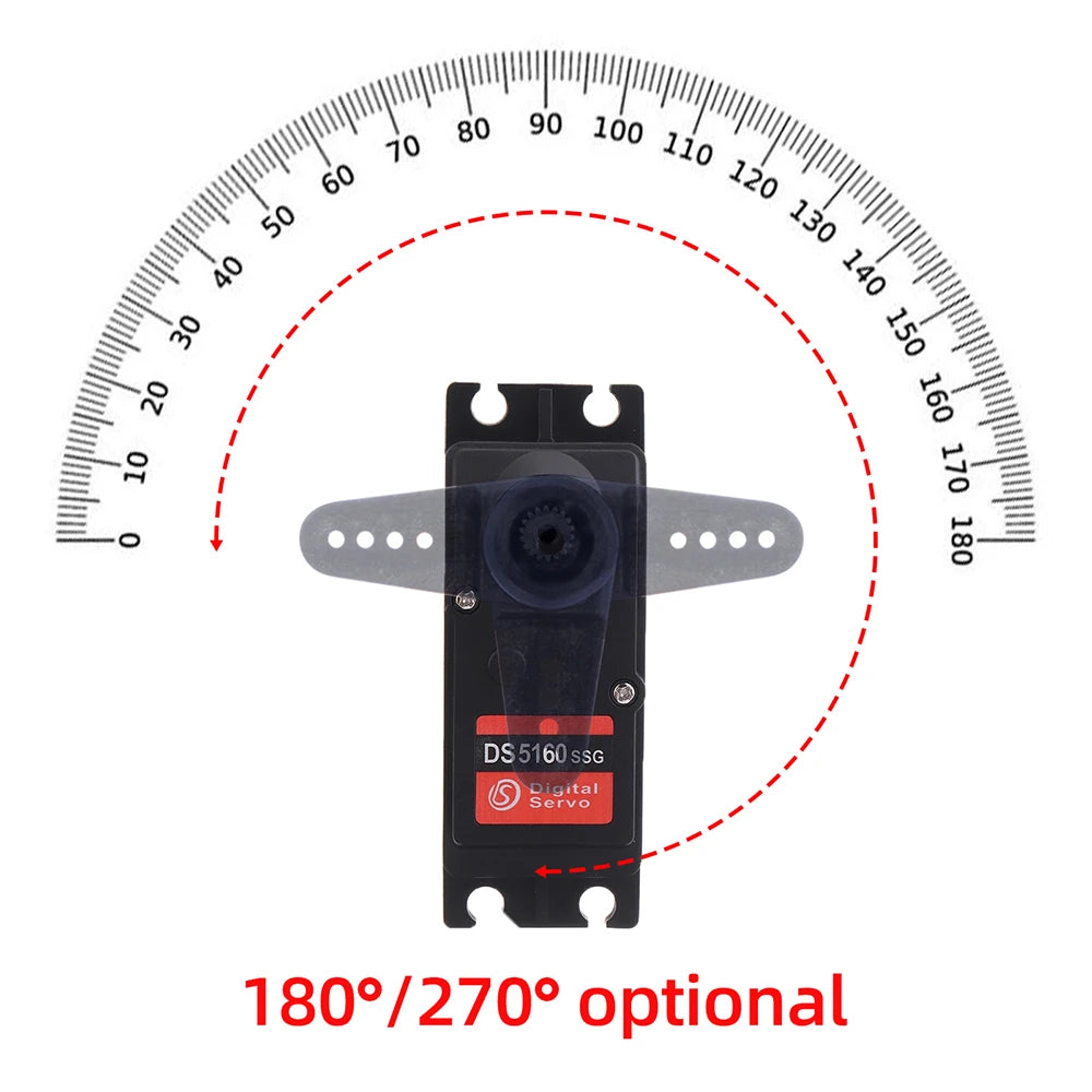 DSServo 60Kg 80Kg 150Kg Digital Servo - RC 1/5 Servo Waterproof High Torque Servo for Redcat HPI Baja 5B SS compatible SAVOX-0236 24 DSServo, @8.4V Package included: 1 x Digital Servo 1x 18T