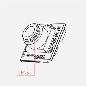 Runcam Nano 3 Analog Camera - 800TVL 1/3 CMOS Sensor FOV