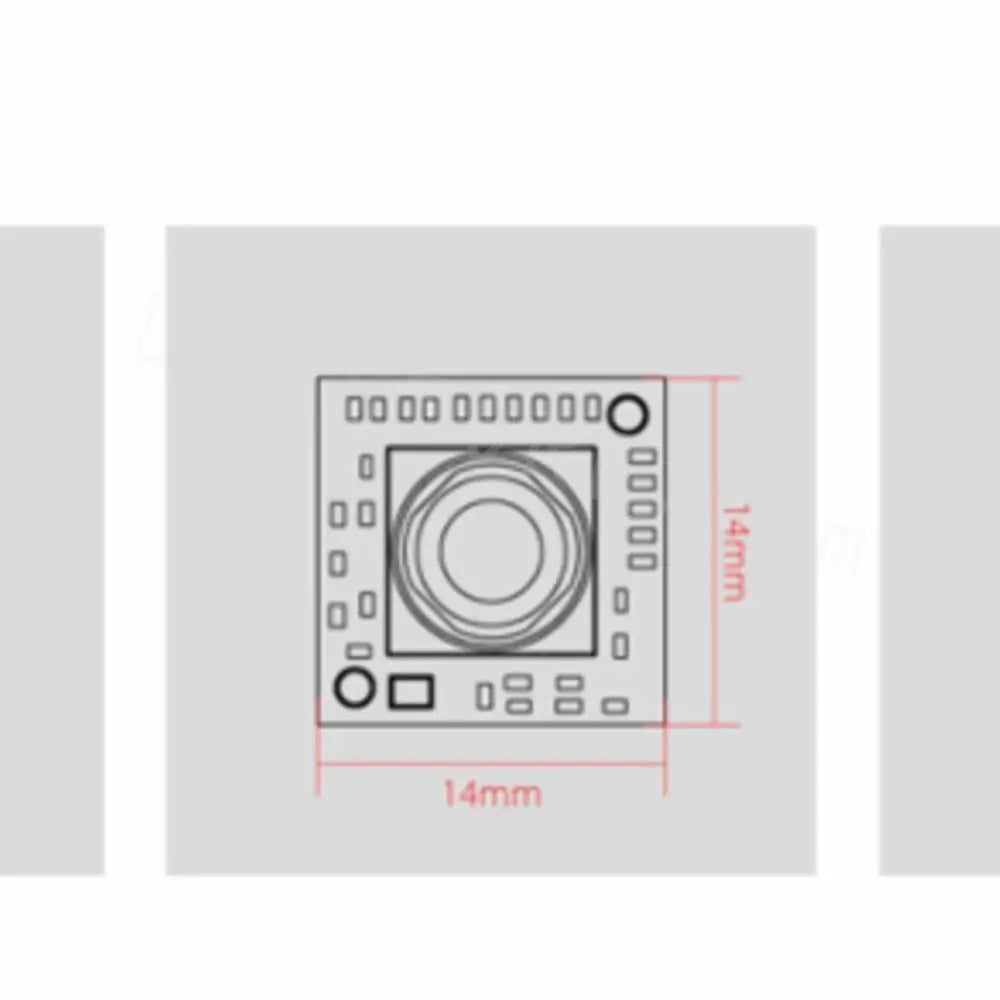 RunCam Nano 3 Analog Camera, RunCam Nano 3 1/3'' 800TVL 1.1g Ultra Light FOV 160