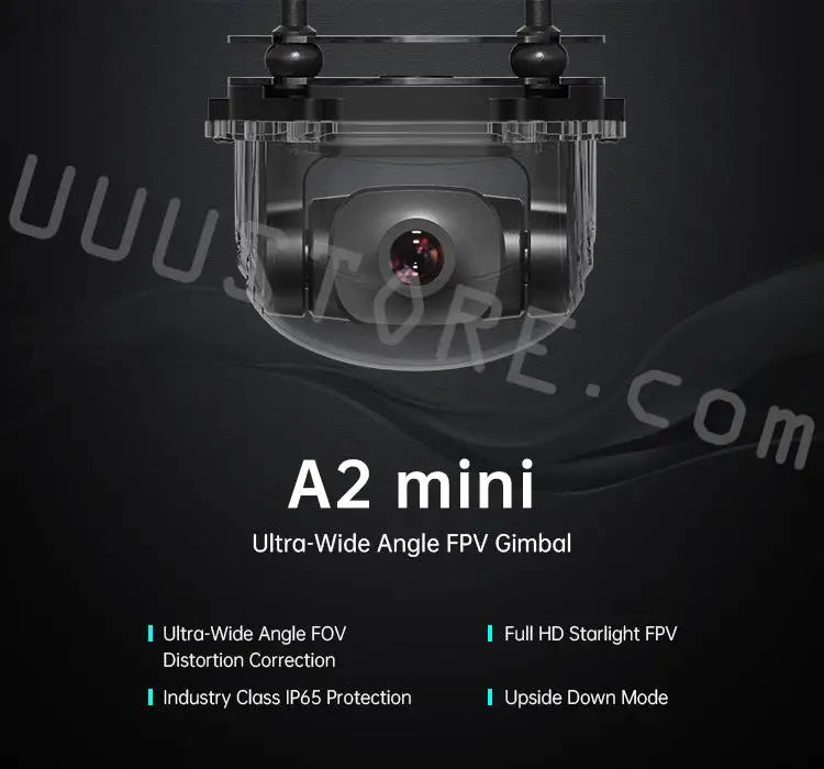FPV Distortion Correction Industry Class IP65 Protection Upside Down Mode UUU