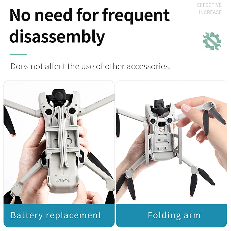 For DJI Mini 4 Pro Propeller Guard, EFFECTIVE INCREASE No need for frequent disassembly Does not
