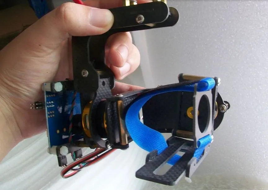 Light Weight Brushless Motor Gimbal, With anti-vibration rubber balls,easy to adjust
