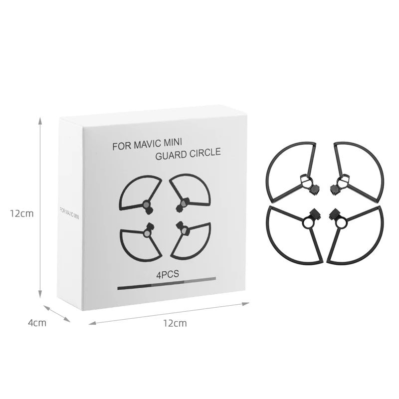 4PCS Propeller Protector Schutz Fahrwerk Kits für DJI Mavic Mini Drone Schutz Zubehör Höhe Extender Fens Schutz 14 4PCS Propeller, MIni GUARD CIRCLE 12cm 4PCS 4cm 12