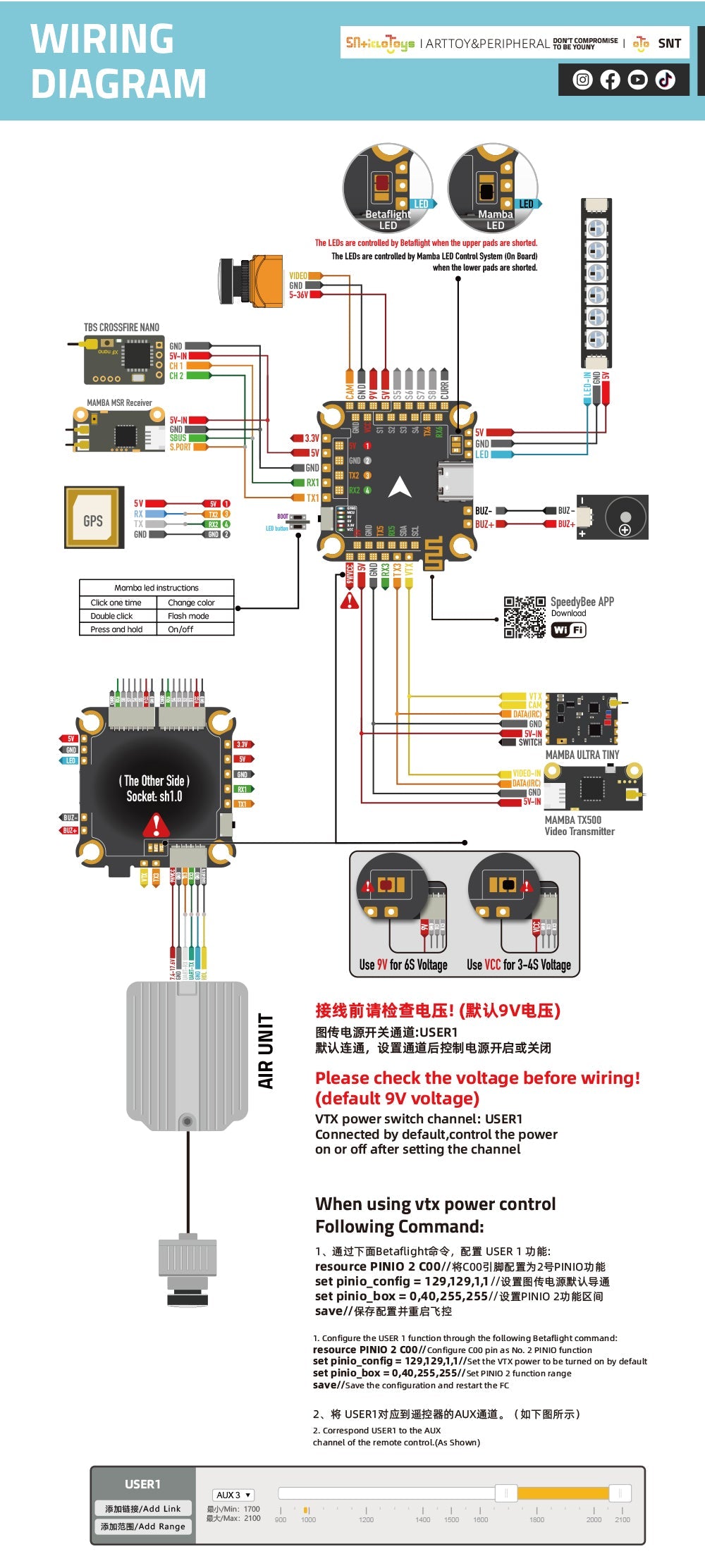 Betailight controls the LEDs when the upper pads are shorted . the lower