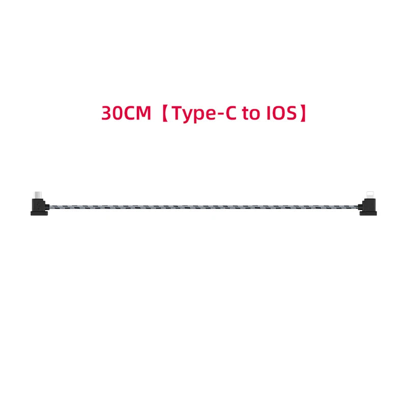 Data Cable For DJI Mavic 3/Ari 2/2S/Mini 2/MINI 3 PRO Drone IOS Type-C Micro-USB Adapter Wire Connector Tablet Phone Cable 28 PVC Applicable models: for MAVIC Air 2/Air 2S/Min
