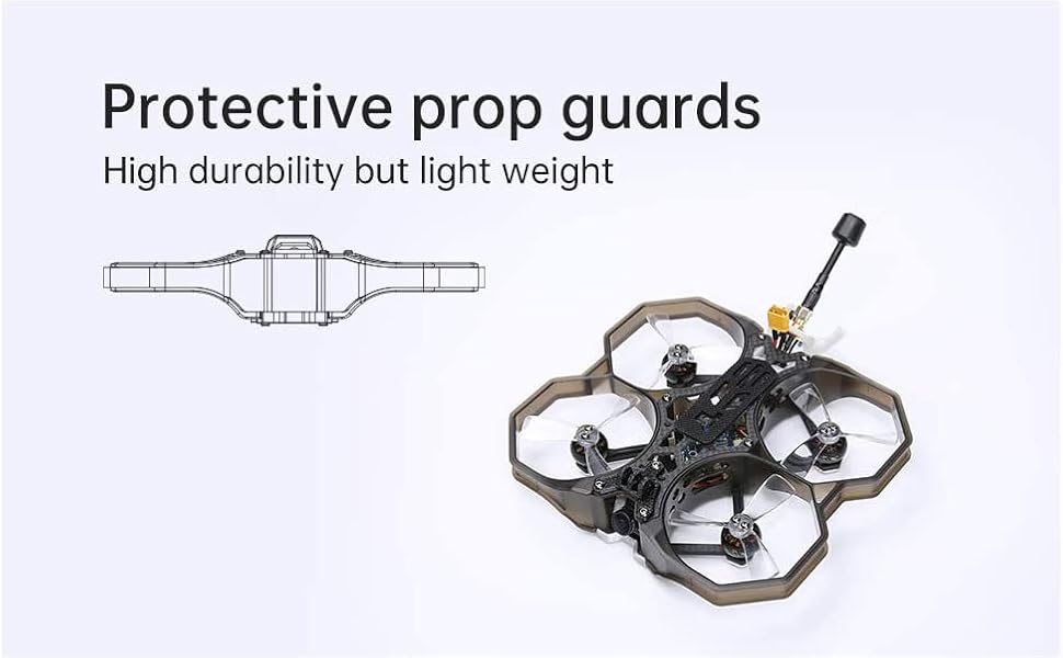 Protective prop guards High durability but light
