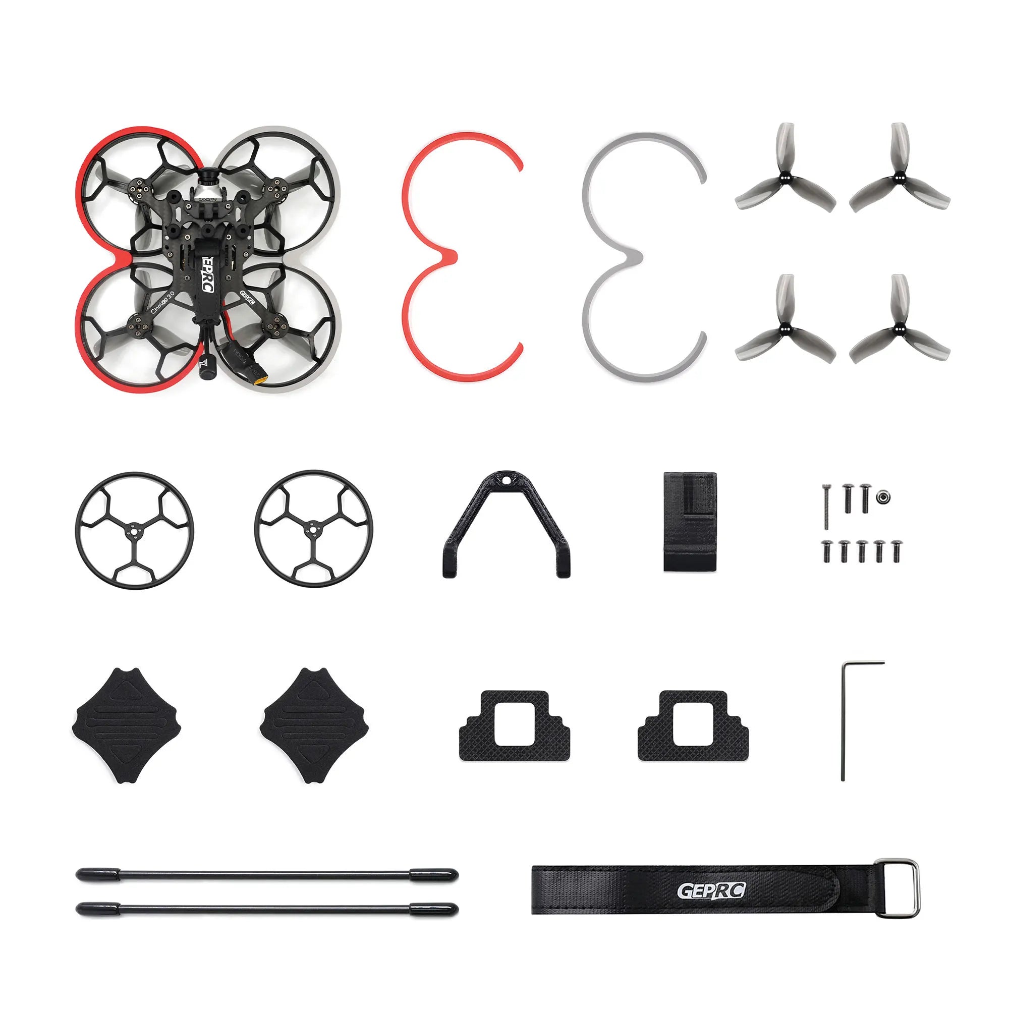 GEPRC CineLog30 HD FPV – MIT Runcam Link Wasp Vista Digital HD System Cinewhoop Kamera für RC FPV Quadcopter Freestyle Drone 20 GEPRC CineLog30 HD FPV, CineLog30 HD version changed from CADDX Vista Polar camera to Runcam Link Wasp