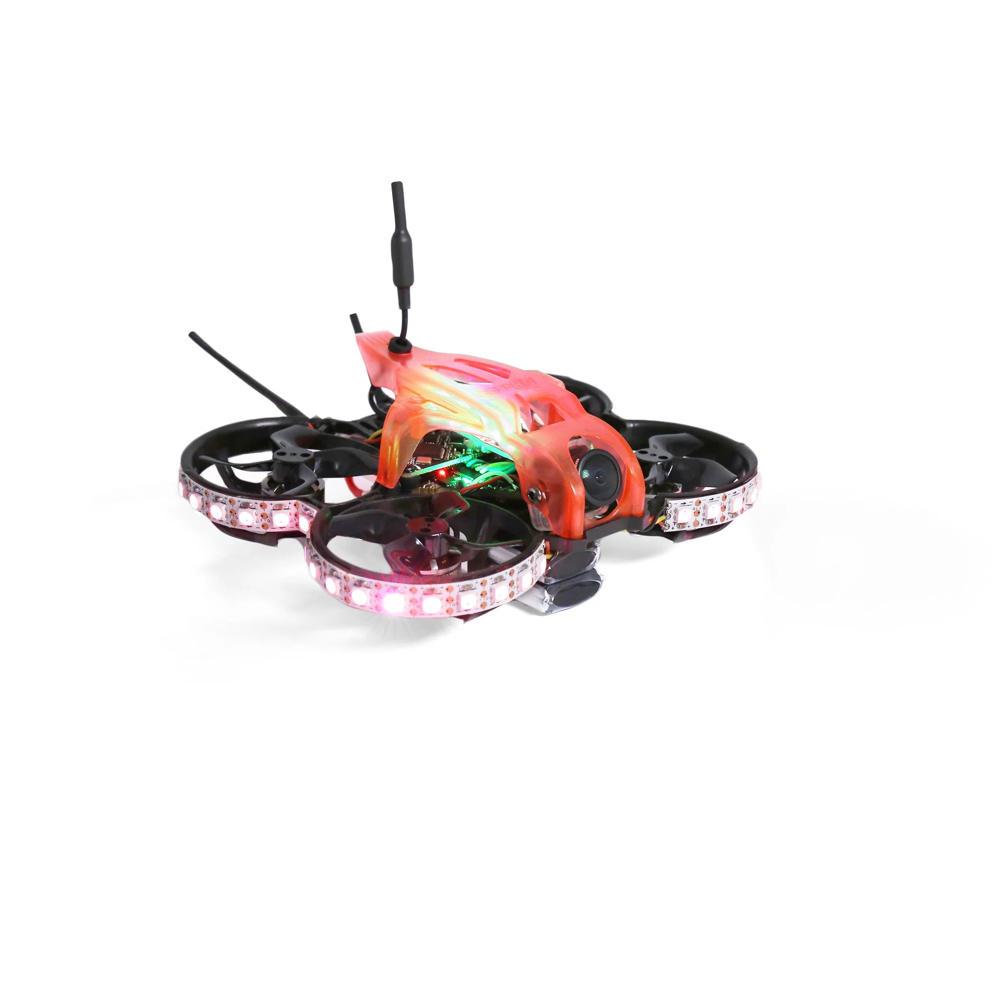 GEPRC TinyGO LED Whoop RTF FPV-Drohne – Kohlefaserrahmen für RC FPV Quadcopter Freestyle-Drohne, sehr geeignet für Anfänger 6 GEPRC TinyGO LED Whoop RTF FPV Drone, TinyRadio GR8 Remote Controller is specially designed for Novice and indoor flight .