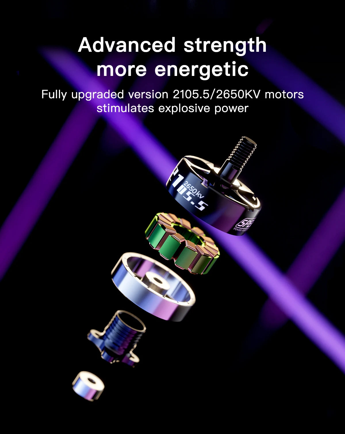 GEPRC DoMain3.6 HD O3 Freestyle FPV Drone, Advanced strength more energetic Fully upgraded version 2105.5/2650KV motors stimulates explosive