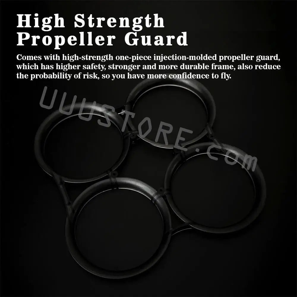 DarwinFPV CineApe  25 FPV Drone, high-strength one-piece injection-molded propeller guard has higher safety,
