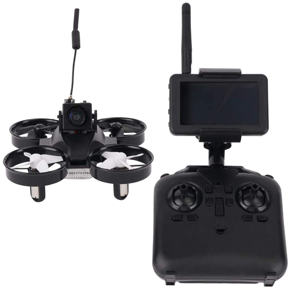 RTF Micro FPV RC-Renndrohne – Quadrocopter-Spielzeug mit 5,8 G S2 800TVL 40-Kanal-Kamera/3-Zoll-LCD-Bildschirm, automatischer Suchmonitor, Hubschrauber-Drohne 9 RTF Micro FPV RC Racing Drone, Quadcopter Toys w/ 5.8G S2 800TVL 40CH