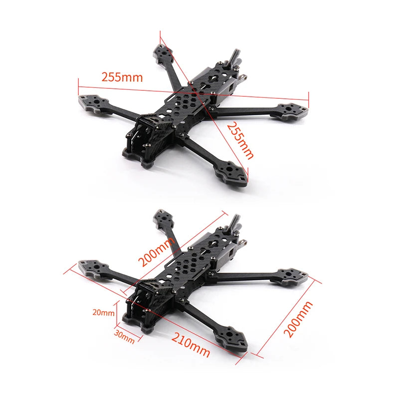 TCMMRC Avenger 225 HD - DSHOT600 Bürstenloser Motor PNP/RTF 5 Zoll Quadcopter FPV Racing Drone RC Kit Geschenke für das neue Jahr 2023 14 TCMMRC Avenger 225 HD, the TCMMRC Avenger 225 features a durable and aerodynamic frame . the