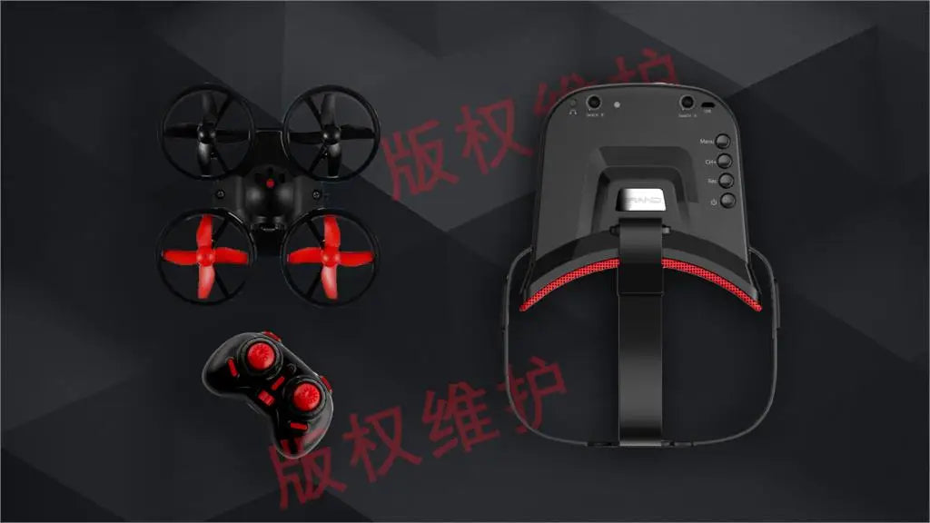 RTF Micro FPV RC Racing Drone Quadcopter Spielzeug mit 5,8G S2 1000TVL 40CH Kamera 3 Zoll VR009 FPV Schutzbrille VR Headset Hubschrauber Drohne 21 RTF Micro FPV RC Racing Drone, 10 AV Jack: In RF receiving mode can output AV signal; In AV