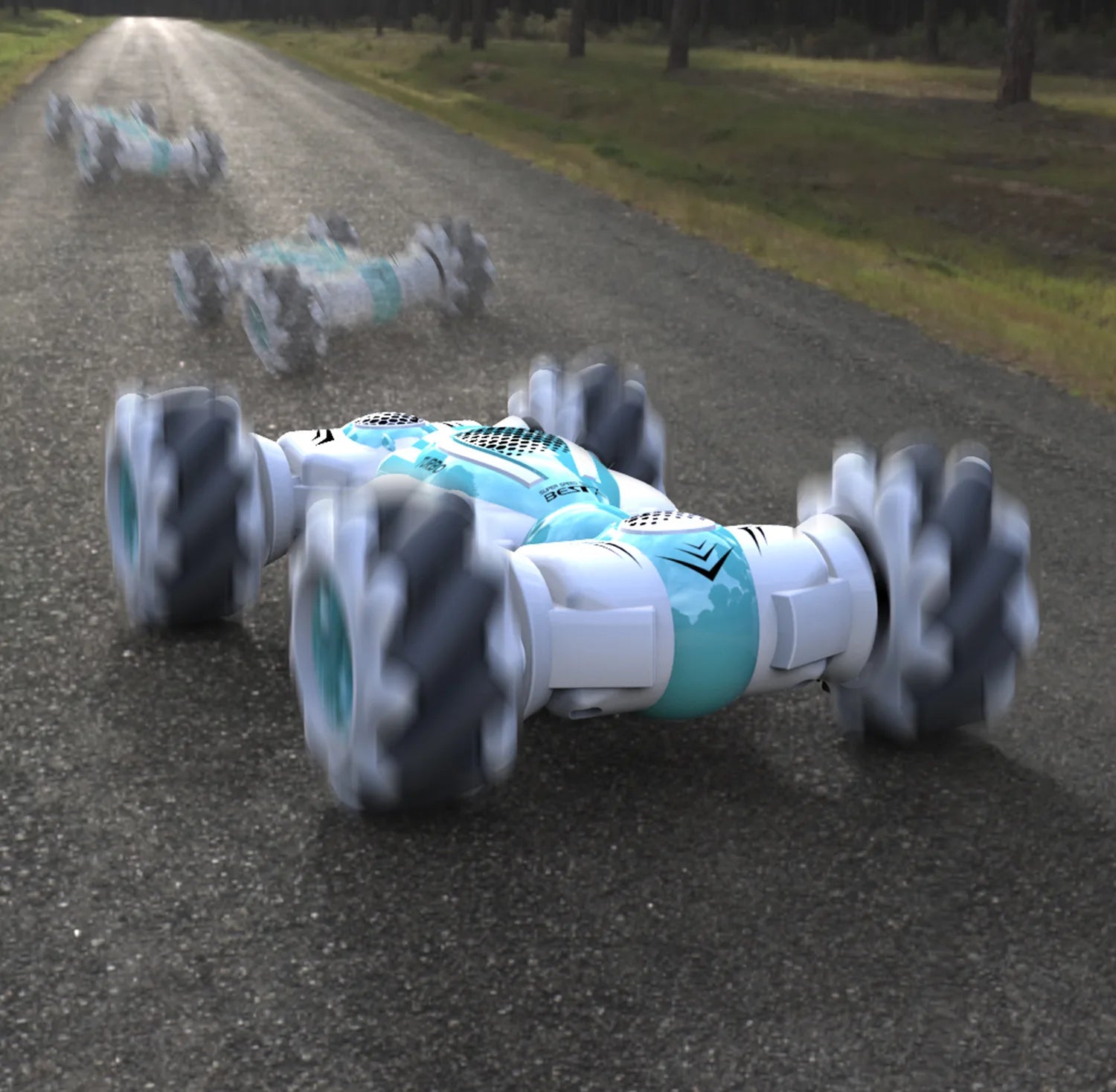 Samll RC Stunt Car, * Easy Smart Remote Control: Designed with 2 remote control modes