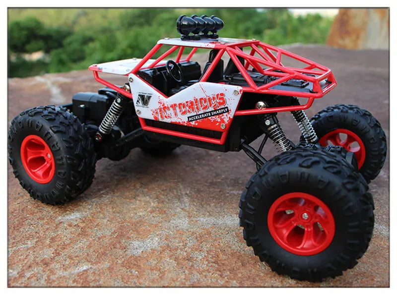 ZWN RC Car - 1:12 / 1:16 4WD mit LED-Leuchten 2,4 G Funkferngesteuerte Autos Buggy Off-Road Control Trucks Jungenspielzeug für Kinder 47 ZWN RC Car, car scale is 1:20, it is 2WD without led light,remote control