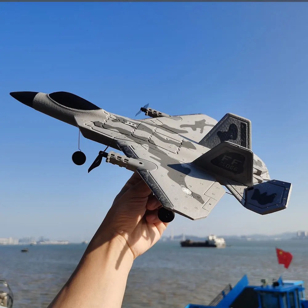 BM16 F22  RC Foam Plane, Indoor vertical crane mode: (up/down/left turn/right turn/forward/back