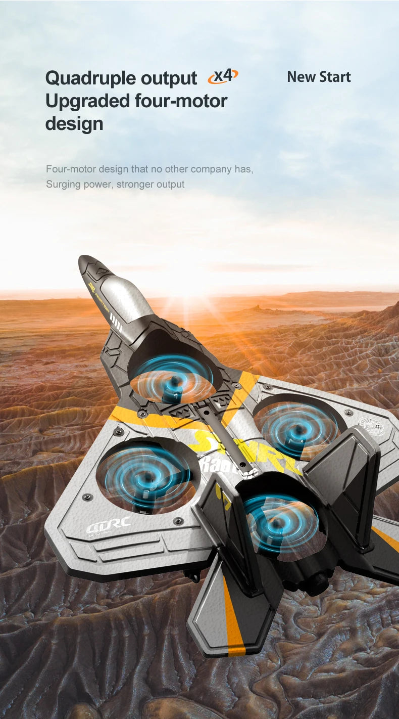 four-motor design that no other company has; Surging power, stronger output Gal u