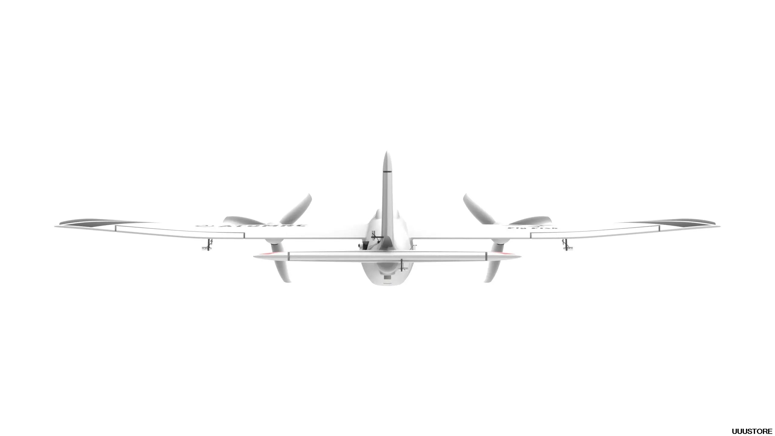 ATOMRC Flying Fish, 3.The special designed 2 in 1 ESC and VTX made the electronics wiring clean