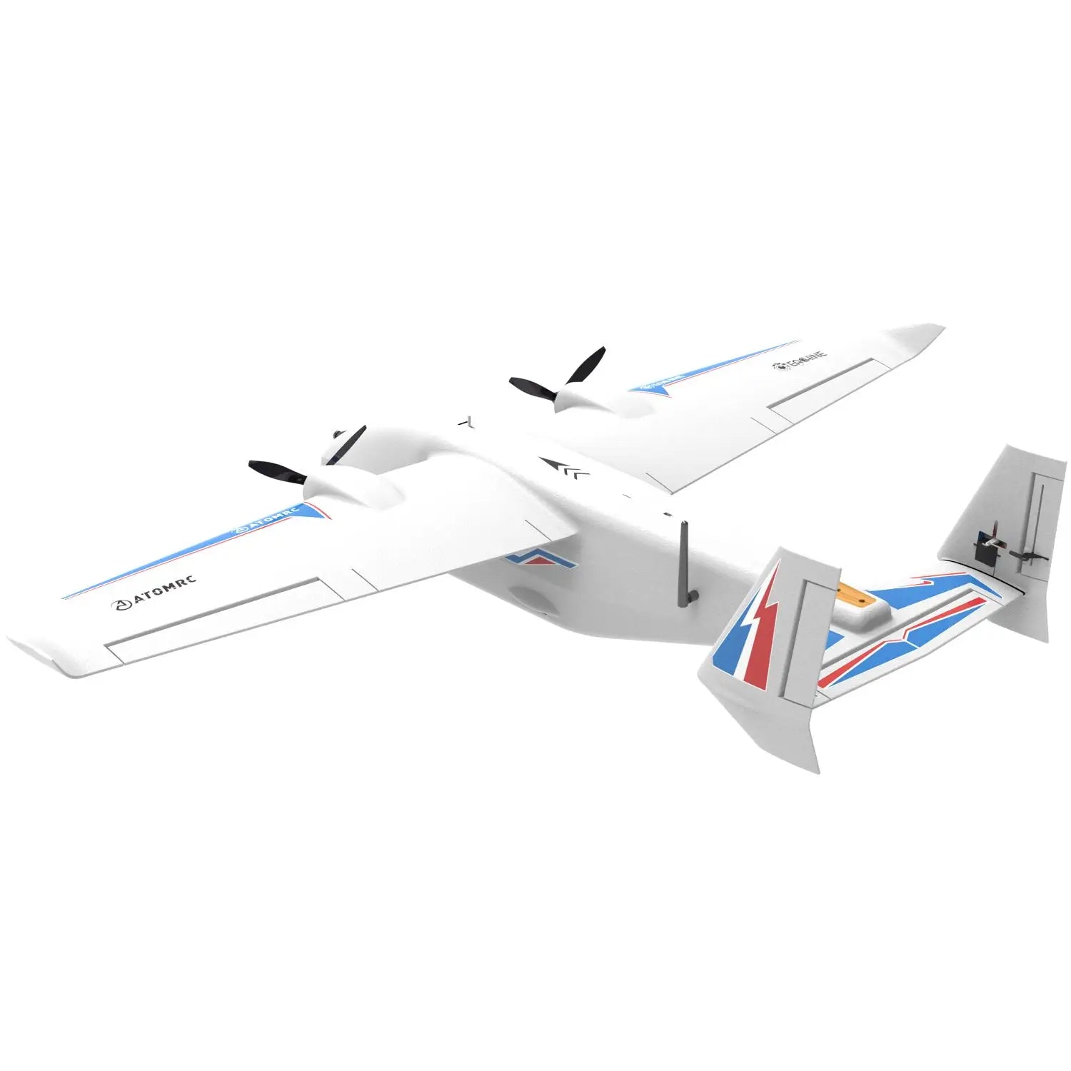 2023 ATOMRC Killer Whale RC Самолет 1255 мм Размах крыльев AIO EPP FPV Самолет с креплением для камеры БПЛА Комплект для самолетов/PNP/FPV RC Игрушки 12 2023 ATOMRC Killer Whale RC Airplane 1255mm Wingspan