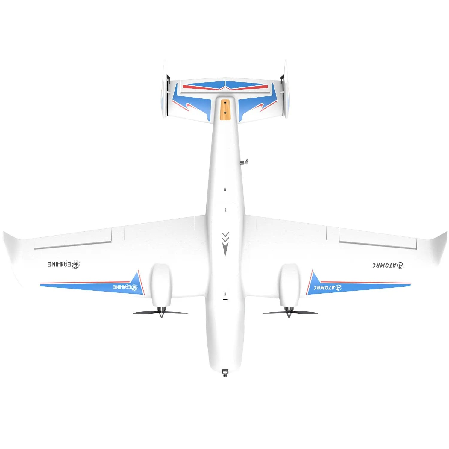 2023 ATOMRC Killer Whale RC Самолет 1255 мм Размах крыльев AIO EPP FPV Самолет с креплением для камеры БПЛА Комплект для самолетов/PNP/FPV RC Игрушки 15 aNINDUJ JUNCLV@ aNINobje JUN